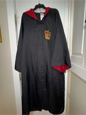 Authentic Harry Potter Gryffindor Black & Red Wizard Robe